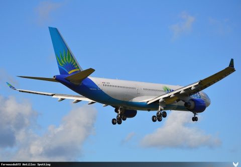 F-OFDF · Airbus A330-200, Martinique – Aimé Césaire