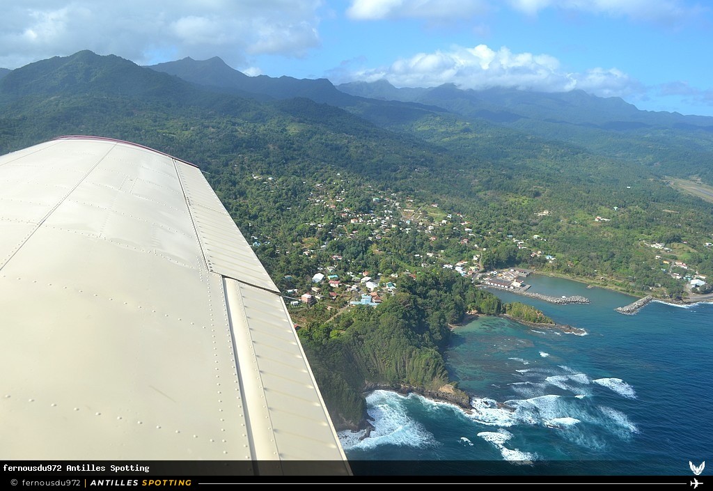 Aéroport · Vue aérienne, TDPD - Marigot – Douglas-Charles, Marigot – Douglas-Charles