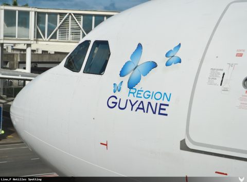 F-OONE · Airbus A330-300, Pointe-à-Pitre – Maryse Condé