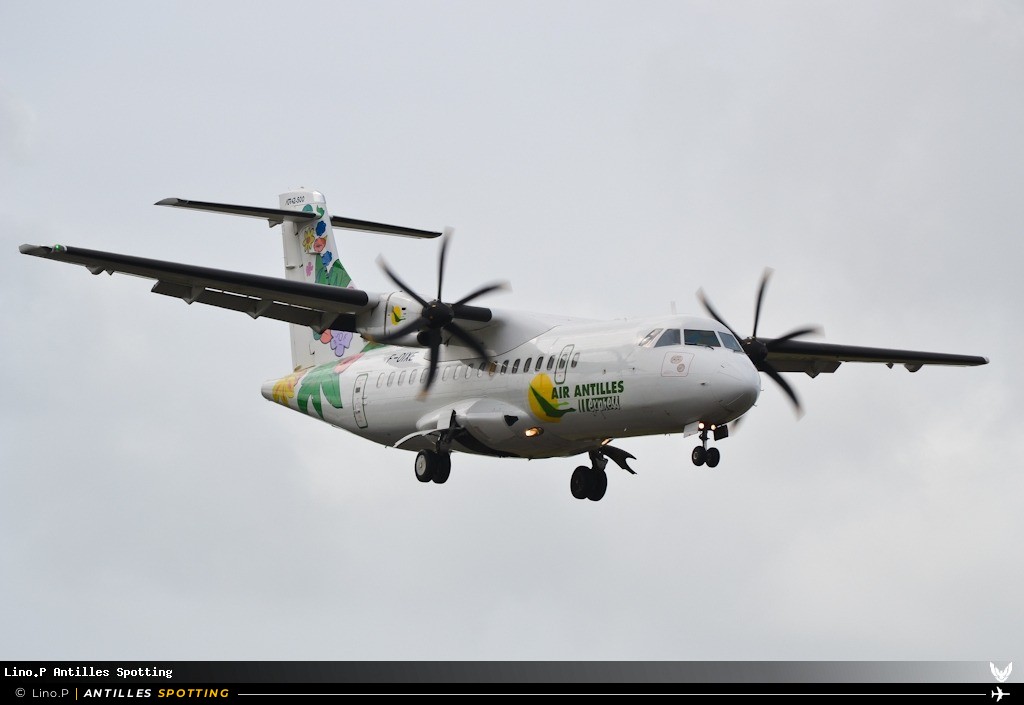 F-OIXE · ATR 45-500, Air Antilles Express, Pointe-à-Pitre – Maryse Condé