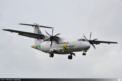 F-OIXE · ATR 45-500, Pointe-à-Pitre – Maryse Condé