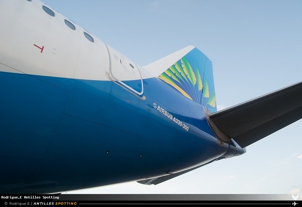 F-GOTO · Airbus A330-300, Air Caraïbes, Pointe-à-Pitre – Maryse Condé