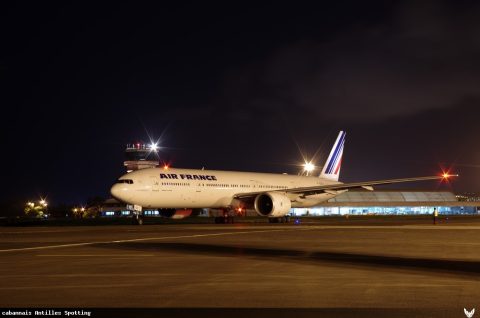 F-GSQX · Boeing 777-300ER, Martinique – Aimé Césaire
