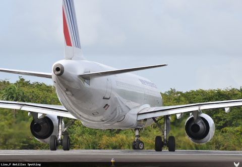 F-GKXC · Airbus A320, Pointe-à-Pitre – Maryse Condé