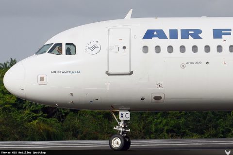 F-GKXC · Airbus A320, Pointe-à-Pitre – Maryse Condé