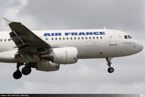 F-GKXQ · Airbus A320, Pointe-à-Pitre – Maryse Condé