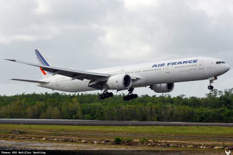F-GSQN · Boeing 777-300ER, Pointe-à-Pitre – Maryse Condé