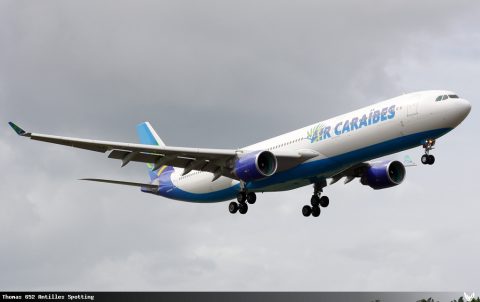 F-HPTP · Airbus A330-300, Pointe-à-Pitre – Maryse Condé