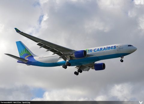 F-OFDF · Airbus A330-200, Martinique – Aimé Césaire