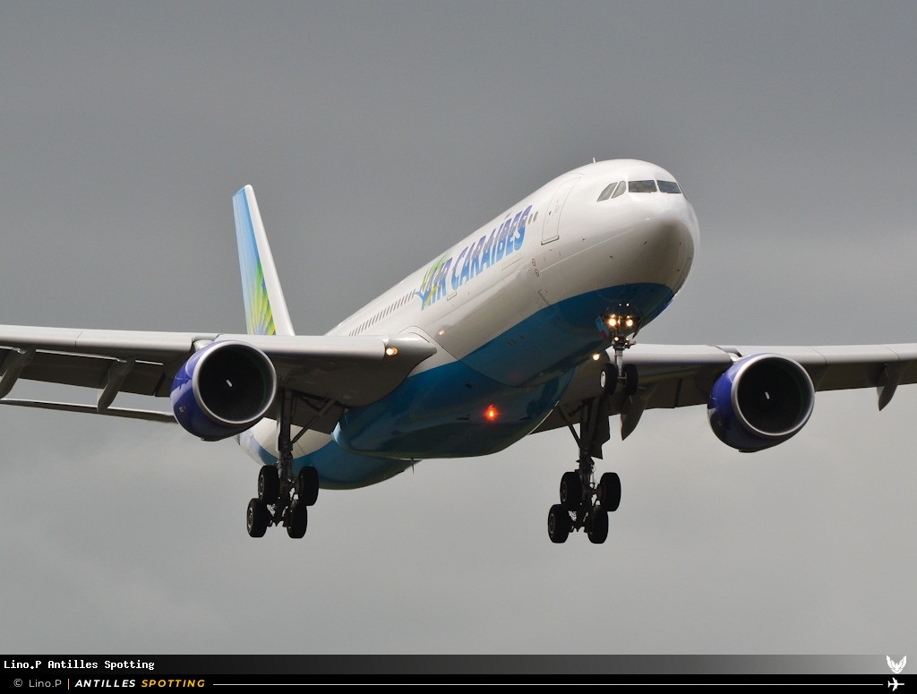 F-HPTP · Airbus A330-300, Air Caraïbes, Pointe-à-Pitre – Maryse Condé