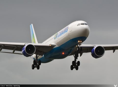 F-HPTP · Airbus A330-300, Pointe-à-Pitre – Maryse Condé