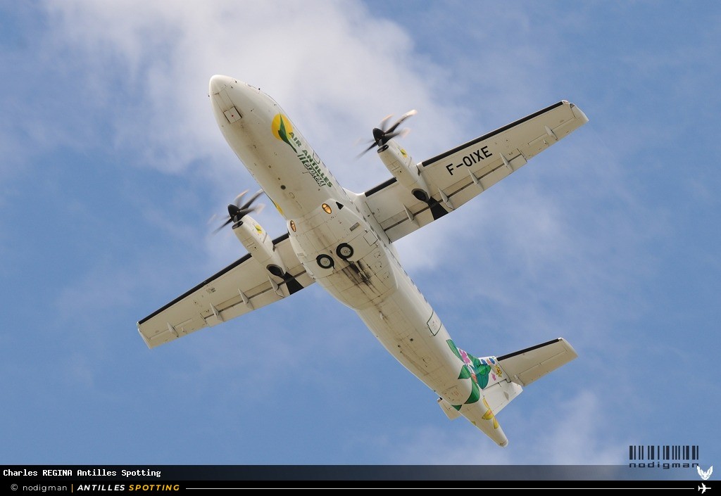 F-OIXE · ATR 45-500, Air Antilles Express, Martinique – Aimé Césaire