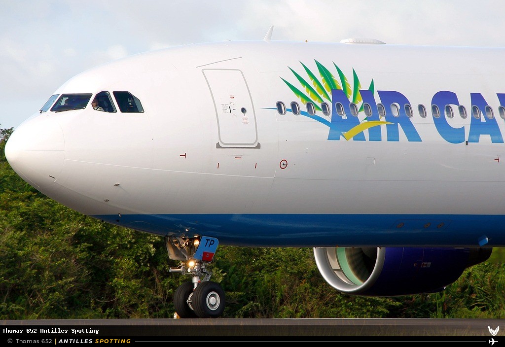 F-HPTP · Airbus A330-300, Air Caraïbes, Pointe-à-Pitre – Maryse Condé