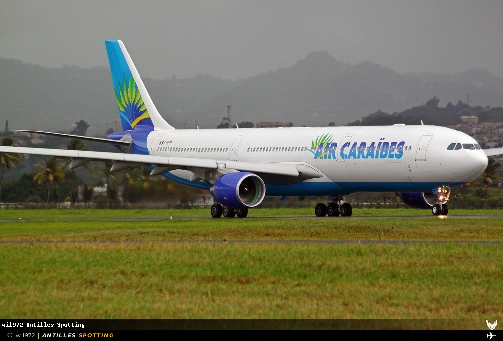 F-HPTP · Airbus A330-300, Air Caraïbes, Martinique – Aimé Césaire