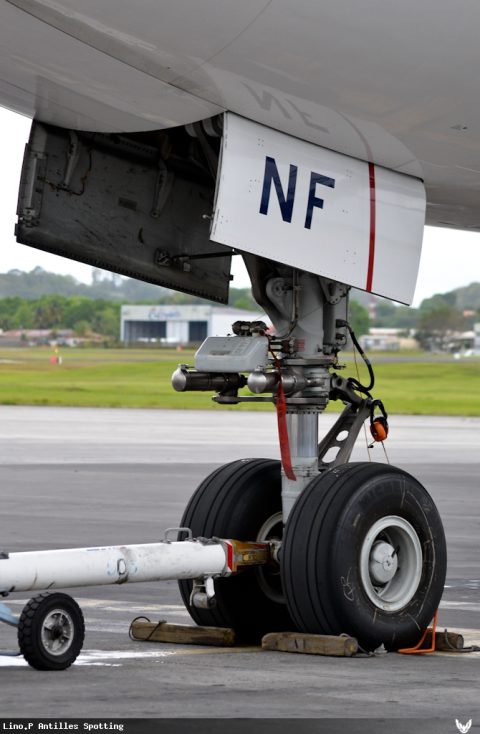 F-GZNF · Boeing 777-300ER, Pointe-à-Pitre – Maryse Condé