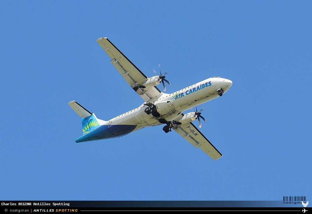 F-OIJK · ATR 72-500, Air Caraïbes, Martinique – Aimé Césaire