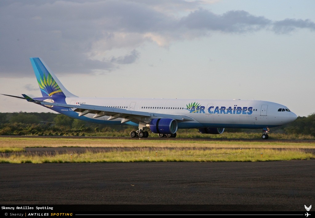 F-HPTP · Airbus A330-300, Air Caraïbes, Pointe-à-Pitre – Maryse Condé