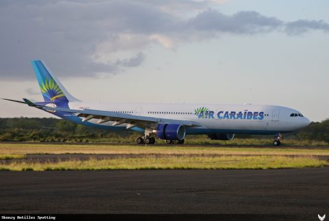 F-HPTP · Airbus A330-300, Pointe-à-Pitre – Maryse Condé