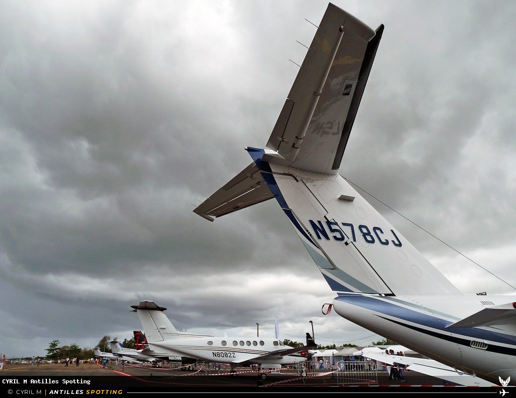 N578CJ · Cessna Citation (autre), Privé, Martinique – Aimé Césaire