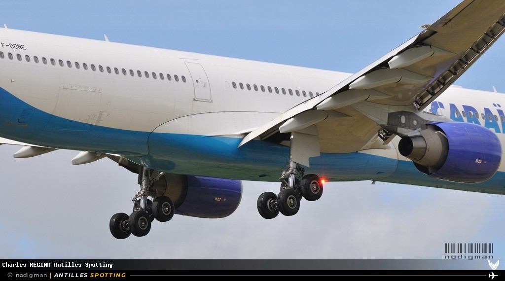 F-OONE · Airbus A330-300, Air Caraïbes, Martinique – Aimé Césaire