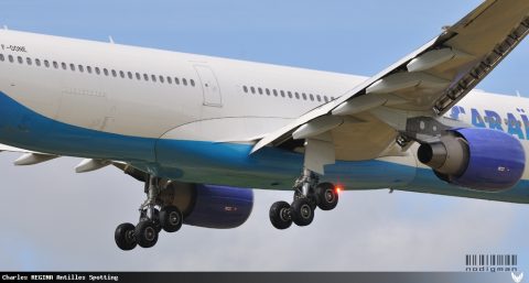 F-OONE · Airbus A330-300, Martinique – Aimé Césaire
