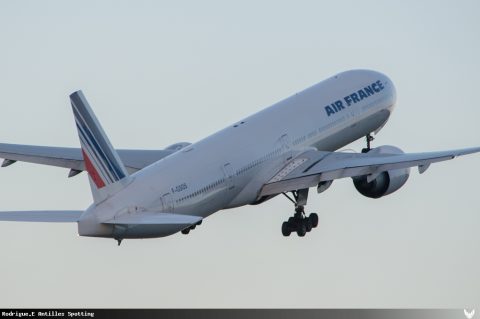 F-GSQS · Boeing 777-300ER, Pointe-à-Pitre – Maryse Condé