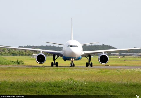 F-HPTP · Airbus A330-300, Pointe-à-Pitre – Maryse Condé