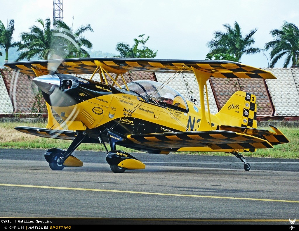 N31TA · Pitts S-2C Special, Privé, Martinique – Aimé Césaire