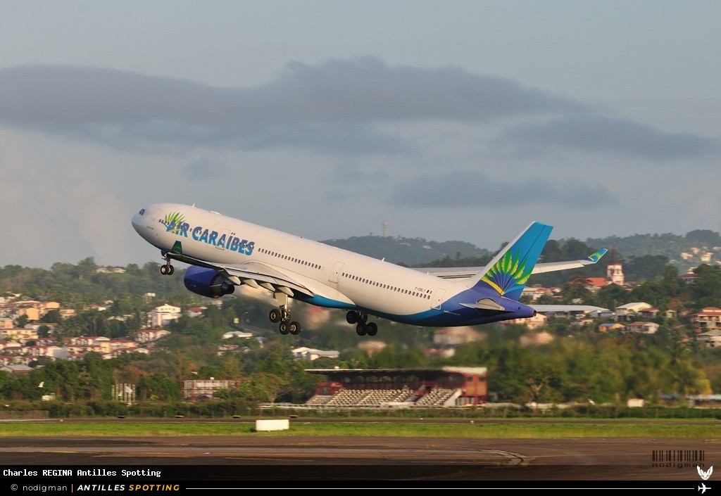 F-ORLY · Airbus A330-300, Air Caraïbes, Martinique – Aimé Césaire