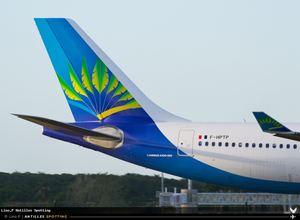 F-HPTP · Airbus A330-300, Air Caraïbes, Pointe-à-Pitre – Maryse Condé