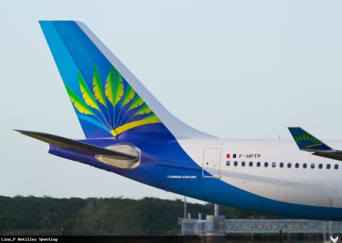 F-HPTP · Airbus A330-300, Pointe-à-Pitre – Maryse Condé