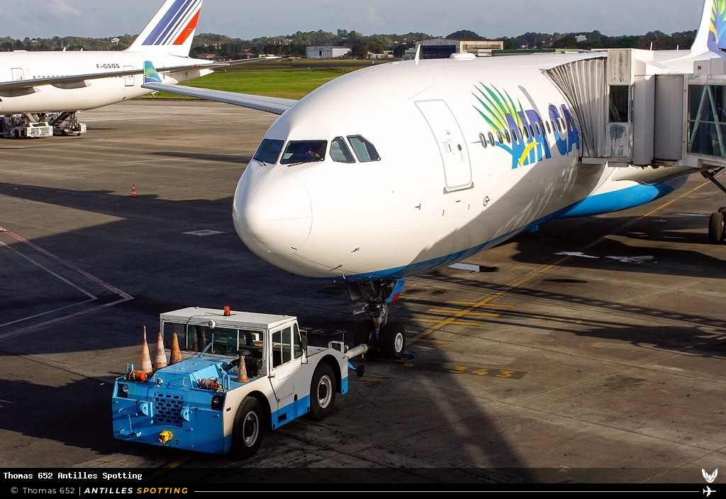 F-HPTP · Airbus A330-300, Air Caraïbes, Pointe-à-Pitre – Maryse Condé