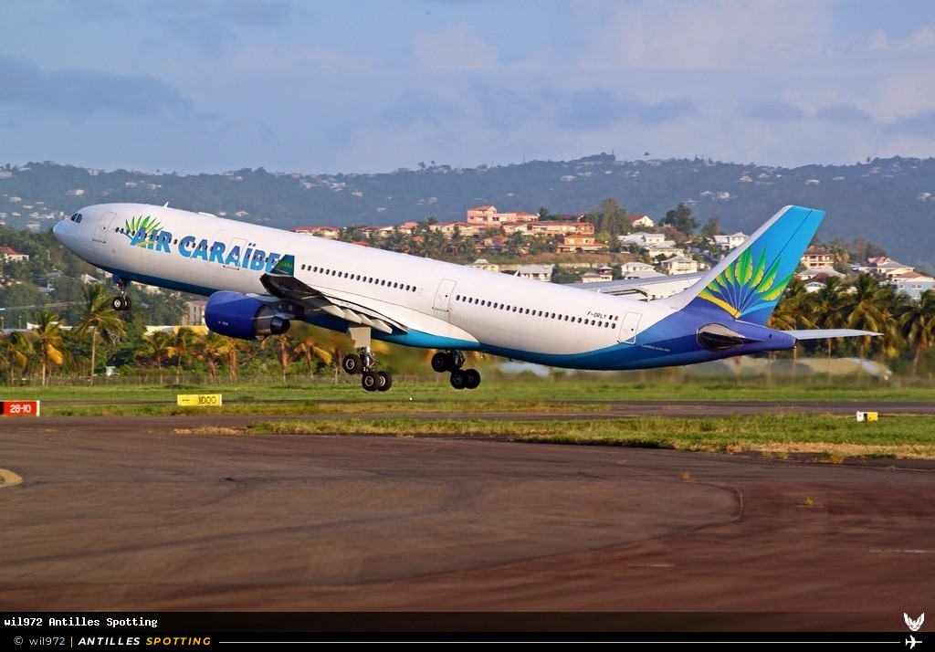F-ORLY · Airbus A330-300, Air Caraïbes, Martinique – Aimé Césaire