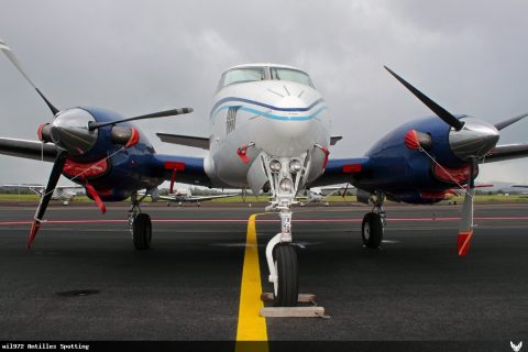 F-GBPZ · Beechcraft King Air 90, Martinique – Aimé Césaire