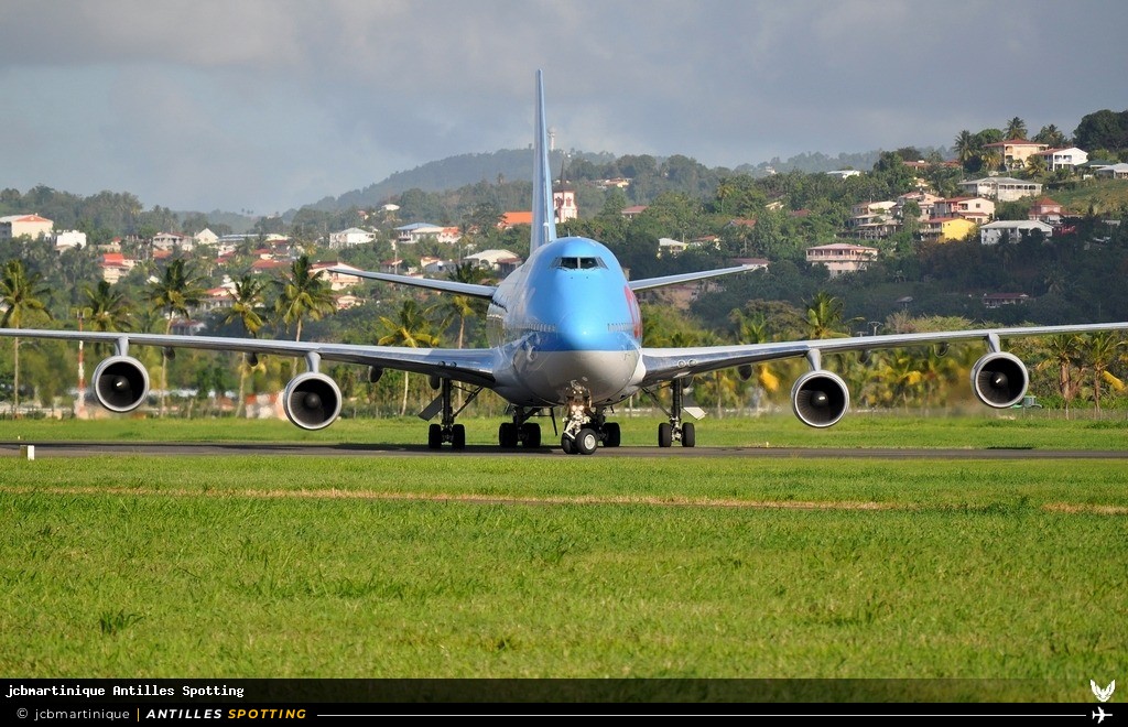 F-HSUN · Boeing 747-400, Corsairfly, Martinique – Aimé Césaire