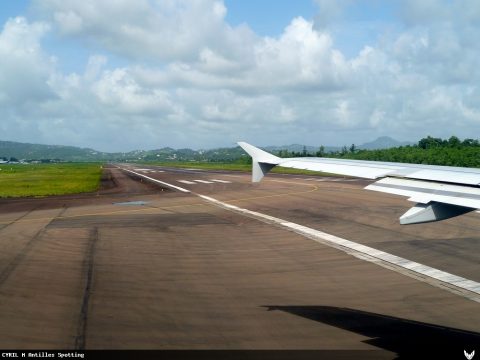 F-GKXC · Airbus A320, Martinique – Aimé Césaire