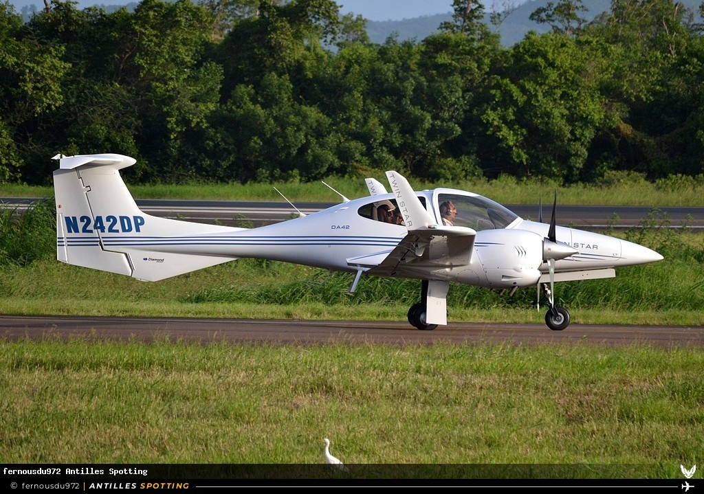 N242DP · Diamond DA42, Aircraft Guaranty Corp Trustee, Martinique – Aimé Césaire