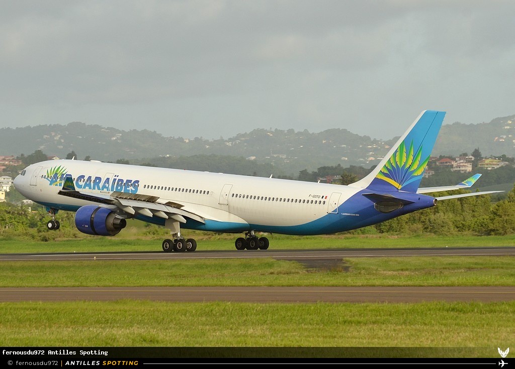 F-GOTO · Airbus A330-300, Air Caraïbes, Martinique – Aimé Césaire