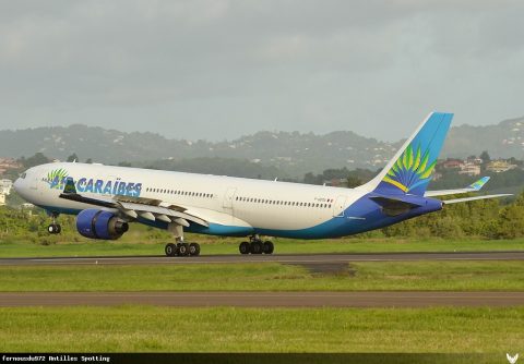 F-GOTO · Airbus A330-300, Martinique – Aimé Césaire