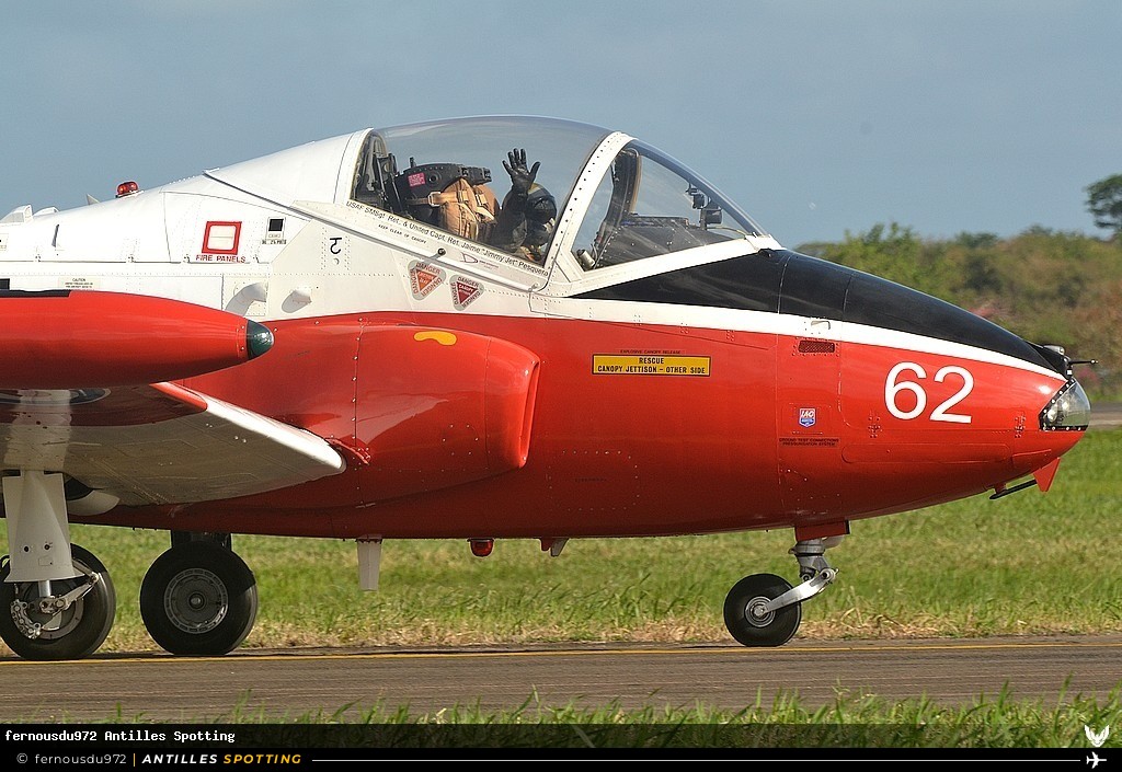 N326GV · BAC 84 Jet Provost T5A, Privé, Martinique – Aimé Césaire