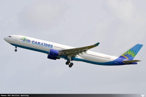 F-HPTP · Airbus A330-300, Pointe-à-Pitre – Maryse Condé