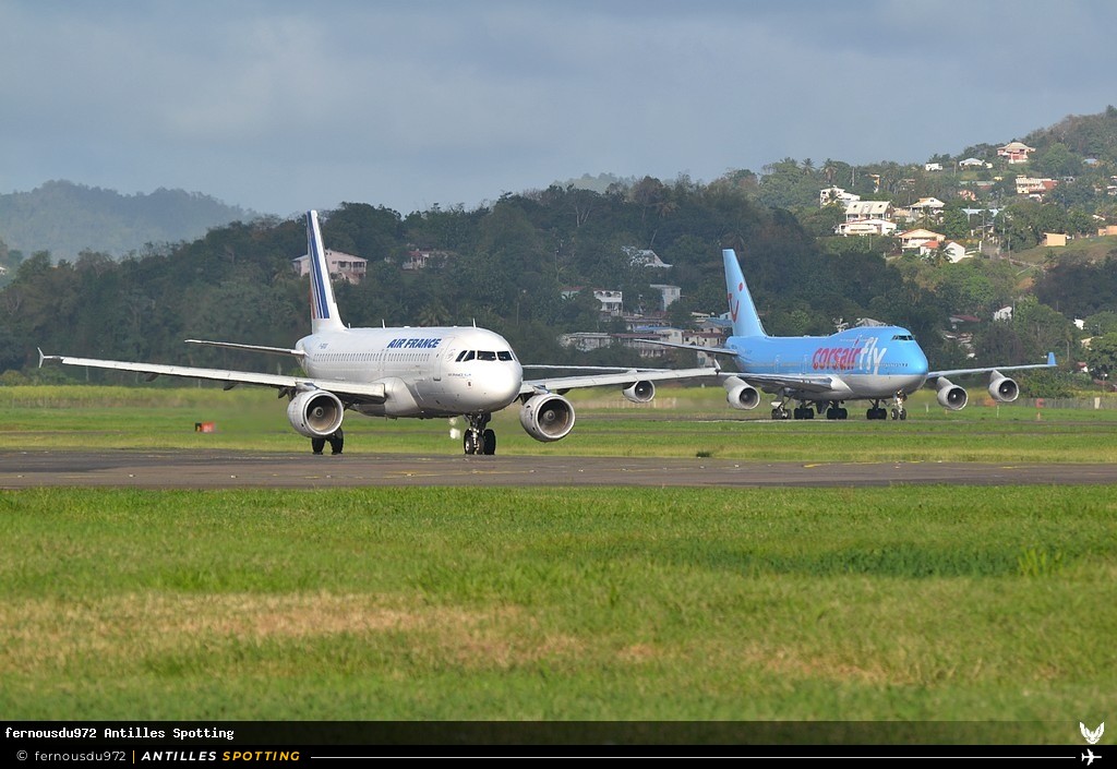 F-GKXQ · Airbus A320, Air France, Martinique – Aimé Césaire