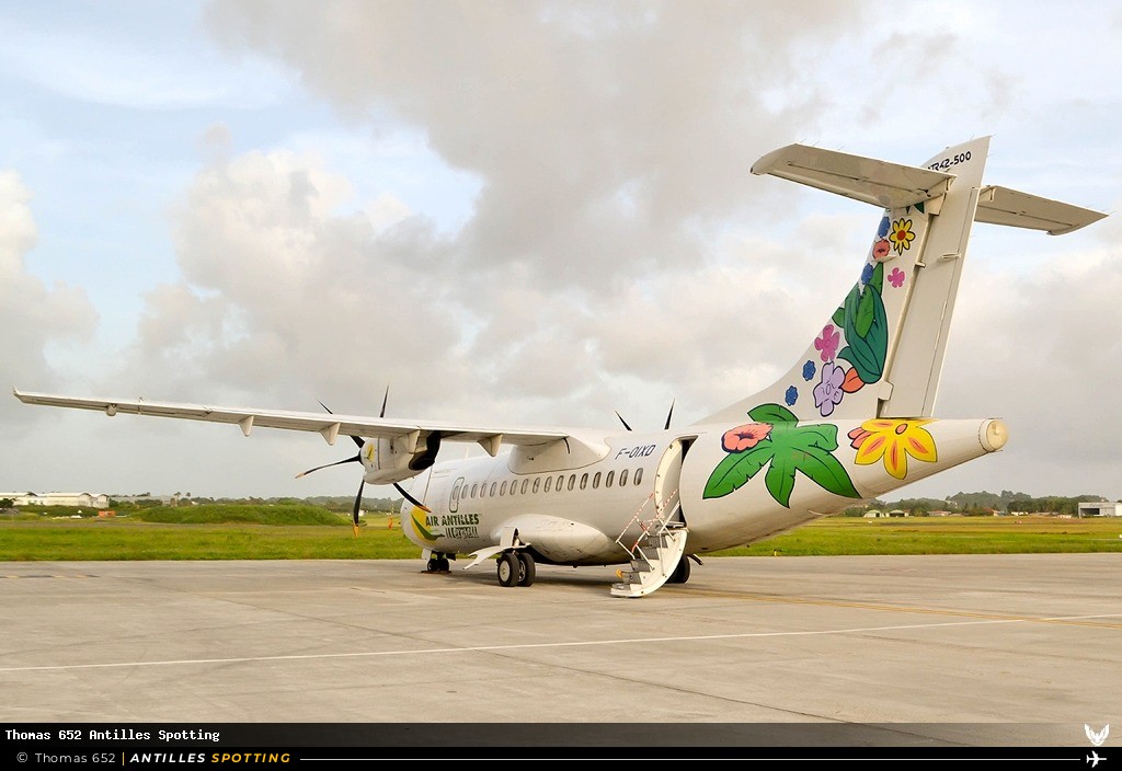 F-OIXD · ATR 42-500, Air Antilles, Pointe-à-Pitre – Maryse Condé