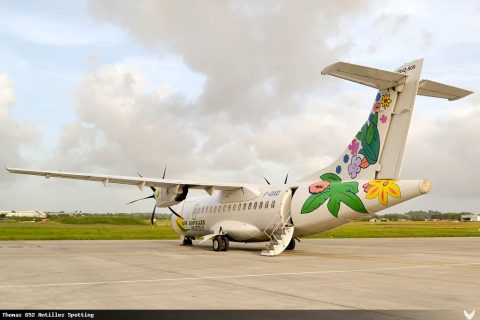 F-OIXD · ATR 42-500, Pointe-à-Pitre – Maryse Condé