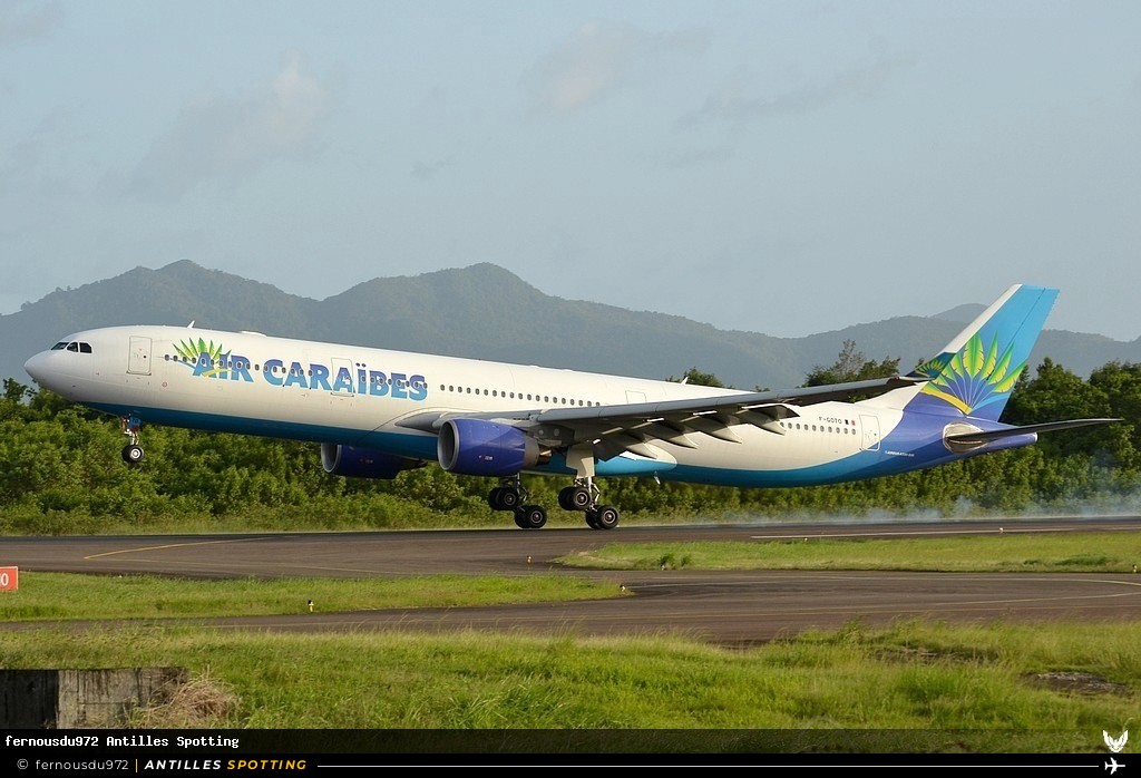 F-GOTO · Airbus A330-300, Air Caraïbes, Martinique – Aimé Césaire