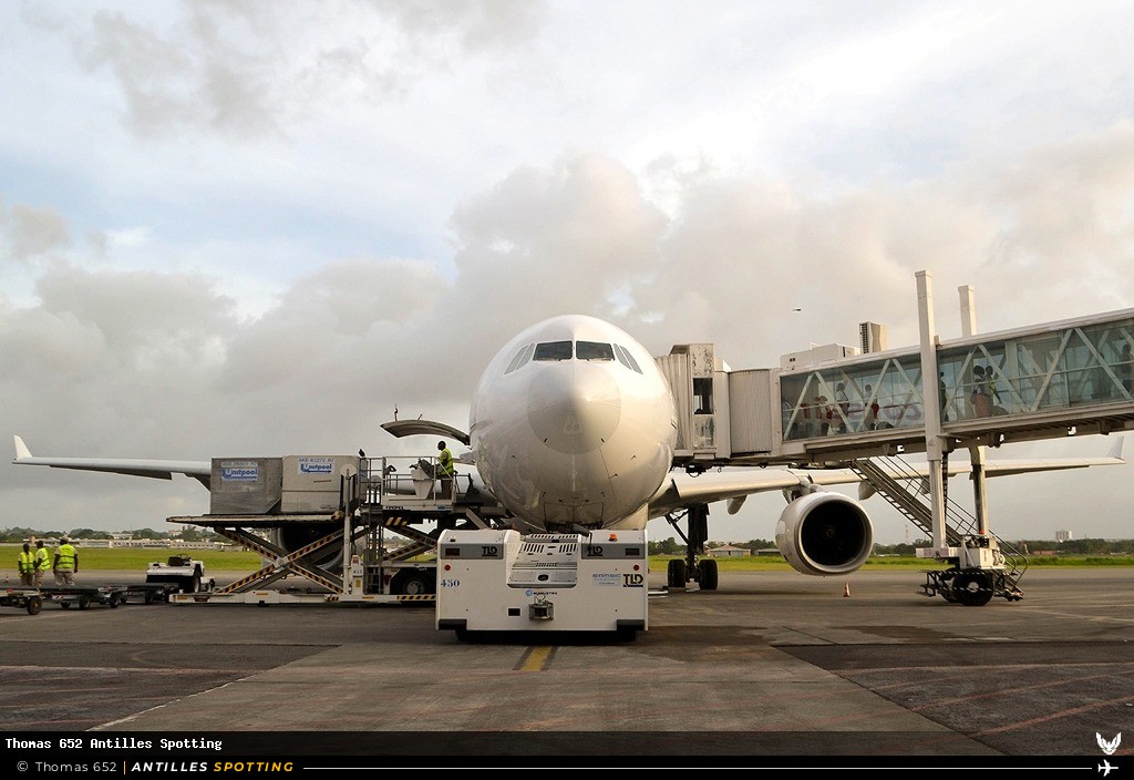 CS-TFZ · Airbus A330-200, Corsairfly - HiFly, Pointe-à-Pitre – Maryse Condé