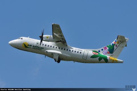 F-OIXD · ATR 42-500, Martinique – Aimé Césaire