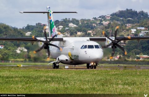 F-OIXH · ATR 42-500, Martinique – Aimé Césaire