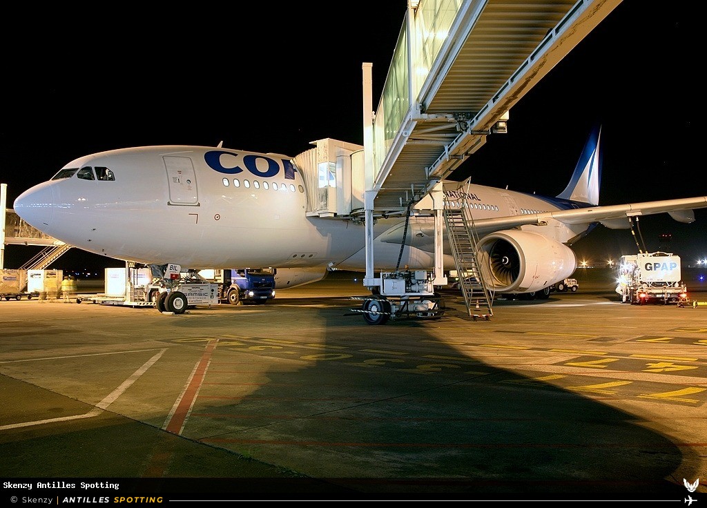 F-HBIL · Airbus A330-200, Corsair International, Pointe-à-Pitre – Maryse Condé
