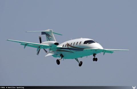 N184SL · Piaggio P-180 Avanti, Sint Maarten – Princess Juliana